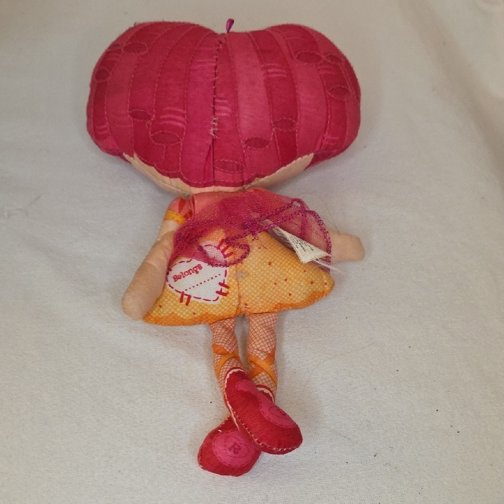 Lalaloopsy Doll Pink & Orange Plush Doll - Cute Button-Eye Stuffed Toy #Y2K - Picture 2 of 3